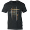 Aquascutum Crew Neck Black T-Shirt QMT015M0 02
