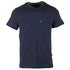 Aquascutum Sleeve Logo Navy T Shirt QMT021M0 03