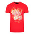 Cavalli Class Bold Logo Red T Shirt