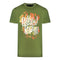 Cavalli Class Bold Logo Green T Shirt