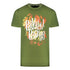 Cavalli Class Bold Logo Green T Shirt