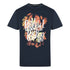 Cavalli Class Bold Logo Navy T Shirt