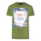 Cavalli Class Box Logo Green T Shirt