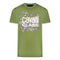 Cavalli Class Scales Design Logo Green T Shirt