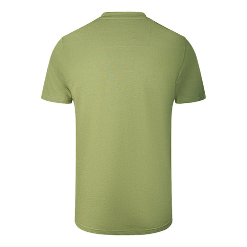 Cavalli Class Scales Design Logo Green T Shirt