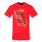 Cavalli Class Leopard Print Silhouette Red T Shirt