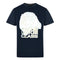 Cavalli Class Large Tiger Logo Navy T Shirt