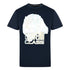 Cavalli Class Large Tiger Logo Navy T Shirt