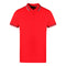 Cavalli Class Twinned Tipped Collar Red Polo Shirt