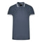 Cavalli Class Twinned Tipped Collar Navy Blue Polo Shirt