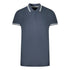 Cavalli Class Twinned Tipped Collar Navy Blue Polo Shirt