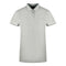 Cavalli Class Twinned Tipped Collar Grey Polo Shirt