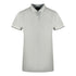 Cavalli Class Twinned Tipped Collar Grey Polo Shirt