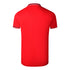 Cavalli Class Twinned Tipped Collar White Logo Red Polo Shirt