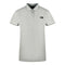 Cavalli Class Twinned Tipped Collar Black Logo Grey Polo Shirt