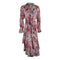 Inoa Fashion Rosetto Gardenia 1202118 Uneven Hem Dress Womens