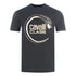 Cavalli Class Piercing Snake Logo Black T Shirt
