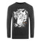 Cavalli Class Tiger Silhouette Logo Black Sweatshirt