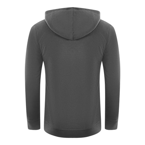 Cavalli Class Sprinting Leopard Logo Black Hoodie