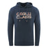 Cavalli Class Brand Logo Navy Blue Hoodie