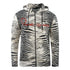 Cavalli Class Zebra Print Zip Up Black Hoodie