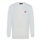 Diesel S Gir Div P Pacth Logo White Sweater