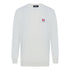 Diesel S Gir Div P Pacth Logo White Sweater