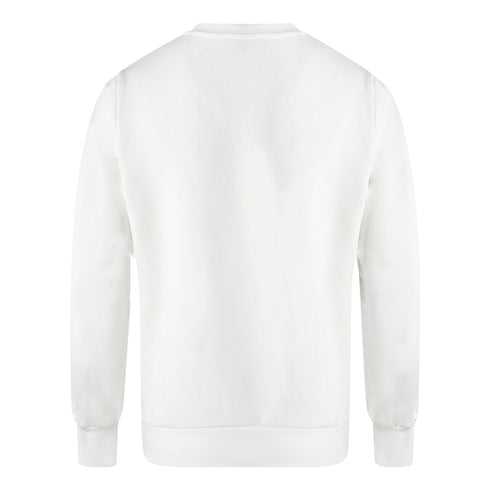 Diesel 001978 Logo White Sweater - Nova Clothing