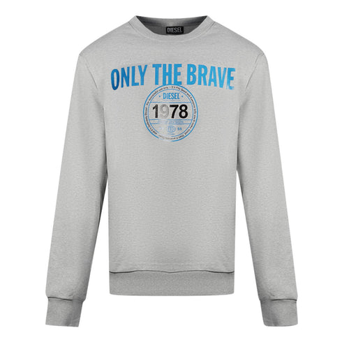 Diesel S Girk K13 9Cb Grey Sweatshirt