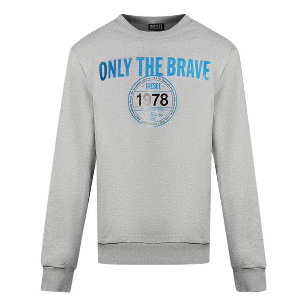 Diesel S Girk K13 9Cb Grey Sweatshirt