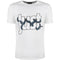 Just Cavalli Snake Wrapped Logo White T Shirt