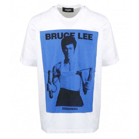 Dsquared2 S71Gd0881 S22427 100 White T Shirt Mens