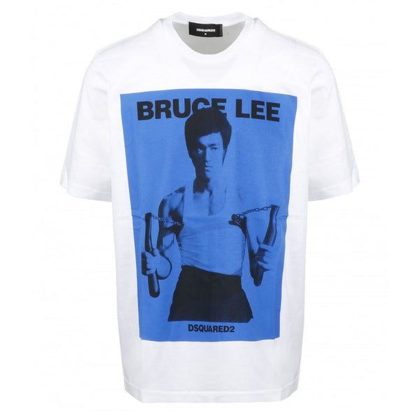 Dsquared2 S71Gd0881 S22427 100 White T Shirt Mens