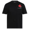 Dsquared2 Click Leaf Box Fit Black T Shirt