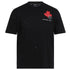 Dsquared2 Click Leaf Box Fit Black T Shirt