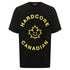 Dsquared2 Hardcore Canadian Maple Leaf Black T Shirt