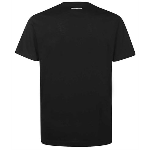 Dsquared2 S74Gd0728 S21600 900 Black T Shirt Mens