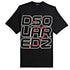 Dsquared2 Techno Maple Leaf Oversize Black T Shirt - Nova Clothing