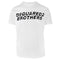 Dsquared2 Brothers Fading Logo White T Shirt