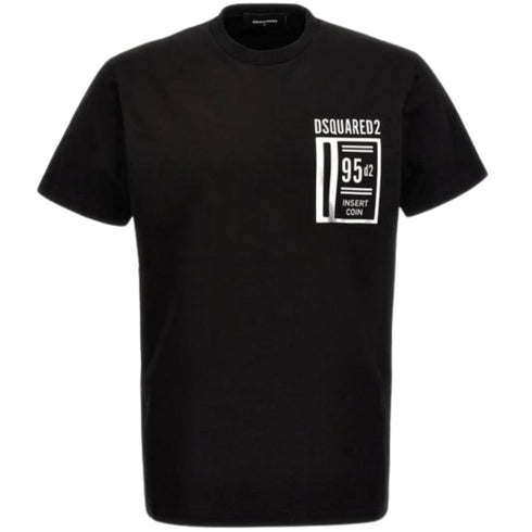 Dsquared2 Insert Logo Cool Fit Black T Shirt