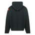Dsquared2 Large Maple Leaf Logo Oversize Black Hoodie