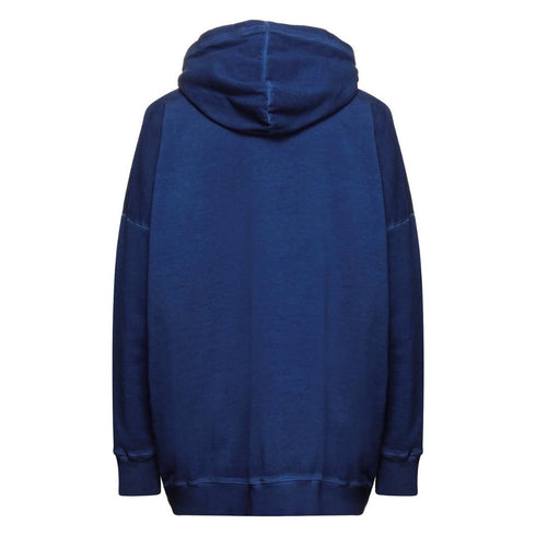Dsquared2 Born To Be A Fighter Oversize Blue Hoodie S74GU0431 478