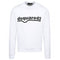 Dsquared2 Classic Raglan Fit Logo White Sweater - Nova Clothing