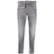 Dsquared2 Skinny Dan Faded Grey Paint Splatter Effect Jeans