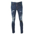 Dsquared2 Skater Jean Destroyed Stud Pocket Jeans - Nova Clothing