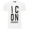 Dsquared2 Bold Icon Logo Cool Fit White T Shirt