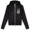 Dsquared2 Bold Icon Logo Black Zip Up Hoodie