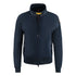 Parajumpers Sakito Ink Blue Zip Up Jumper