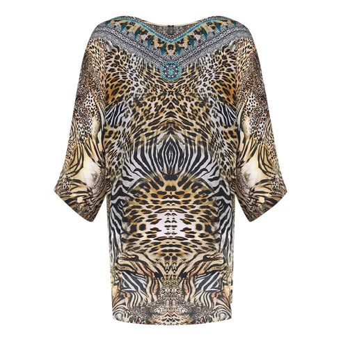 Inoa Savannah 12008 Grey Silk Fish Top Savannah 12008 Fish Top