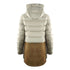 Parajumpers Sera Special Brown Leather Down Jacket